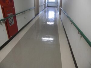 東京都立川市ビニール床ワックス剥離清掃
