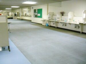 埼玉県所沢市エンボス床洗浄