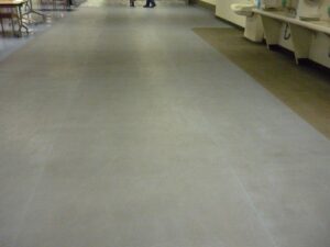 多摩市　療護施設　食堂剥離清掃