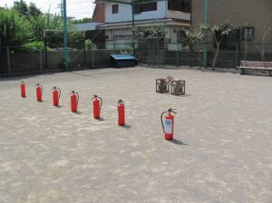 国立市公共施設　消防訓練