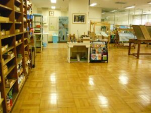 所沢療養施設　木床清掃