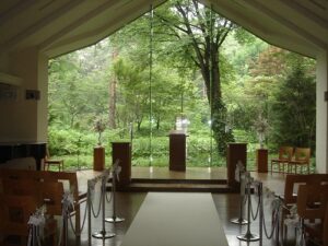 東京都　結婚式場　教会チャペル　日常清掃