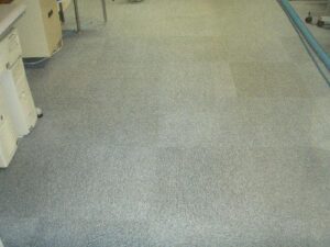 東京都　新宿区　オフィスビル　カーペット床洗浄