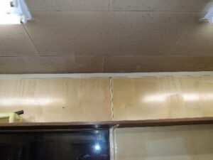 東京都大田区オフィス　ヤニ洗浄　天井バージョン