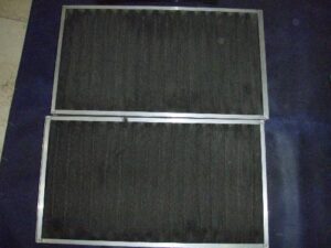 東京都港区オフィスビル　空調機フィルター清掃