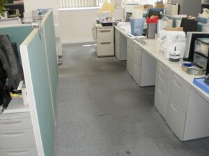 新宿区　オフィスビル　カーペット洗浄