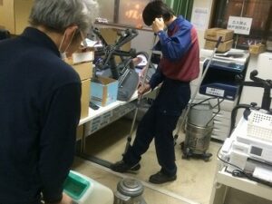 板橋区オフィス床清掃