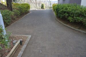 集合住宅インターロッキング洗浄