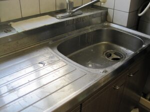 新宿区　マンション　キッチン　シンク　清掃