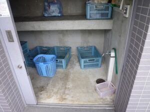 マンション・アパート巡回清掃（ゴミ置場清掃）